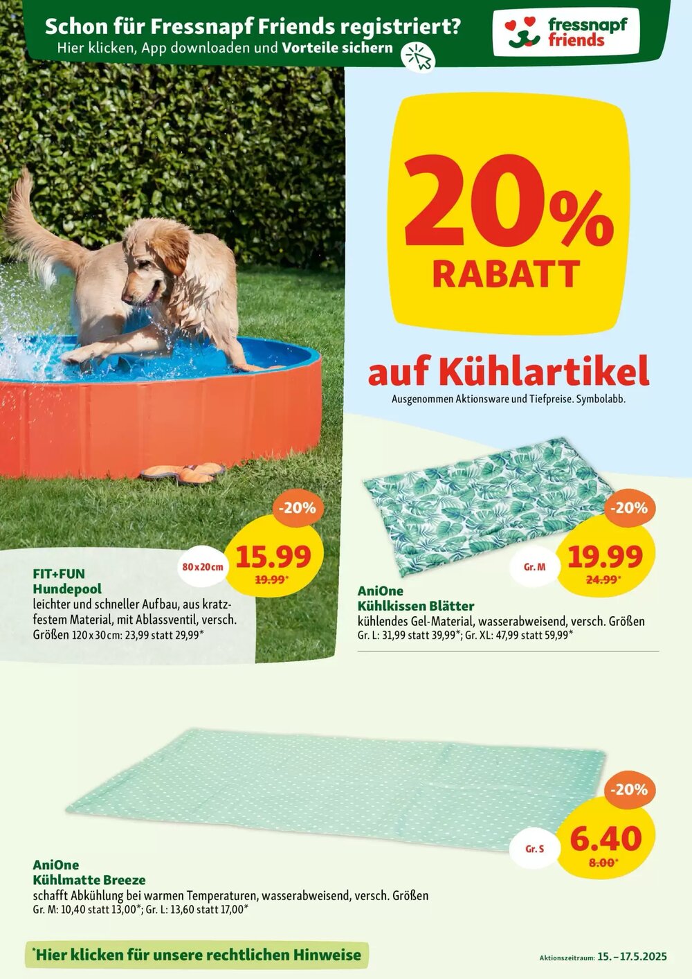 Fressnapf Flugblatt (ab 15.05.2025) - Angebote und Prospekt - Seite 4