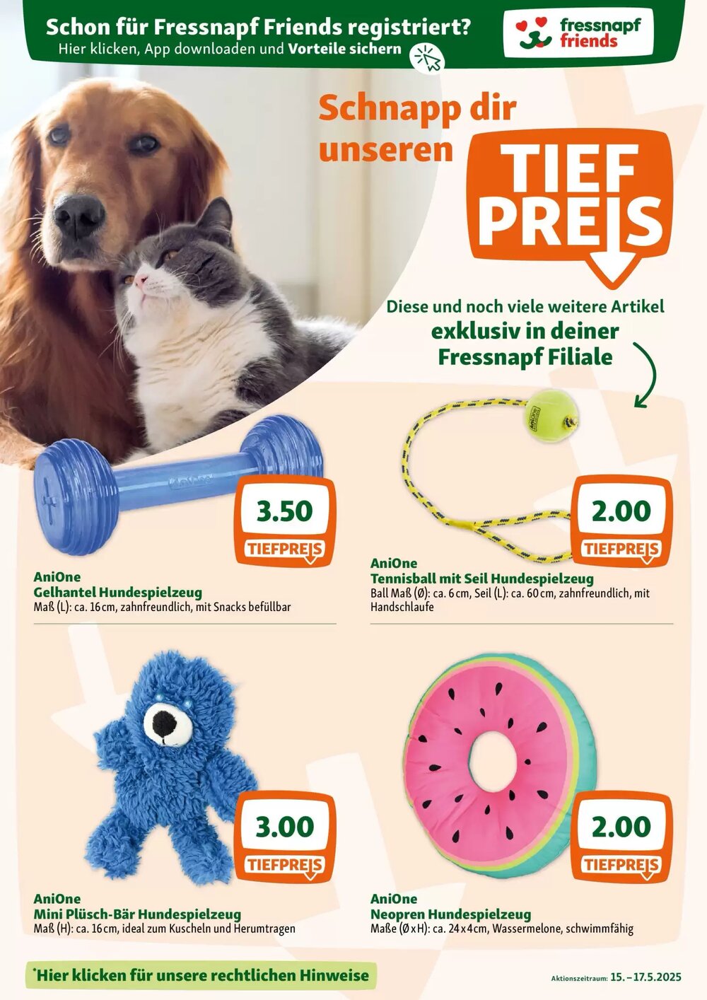 Fressnapf Flugblatt (ab 15.05.2025) - Angebote und Prospekt - Seite 9