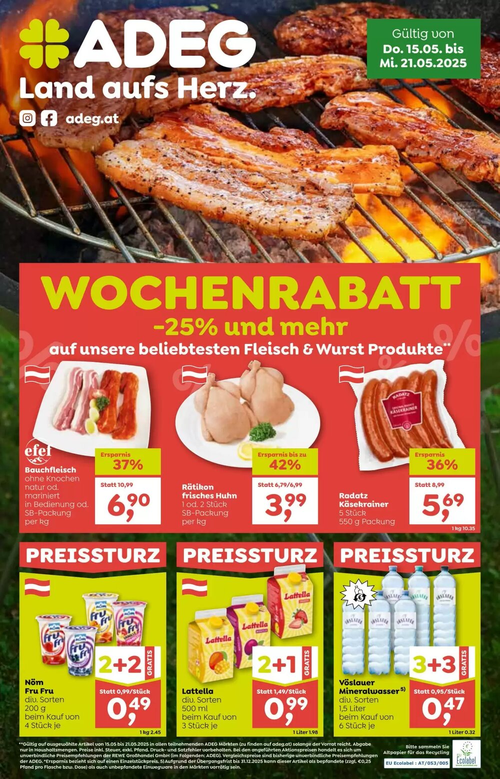 ADEG Flugblatt (ab 15.05.2025) - Angebote und Prospekt - Seite 1