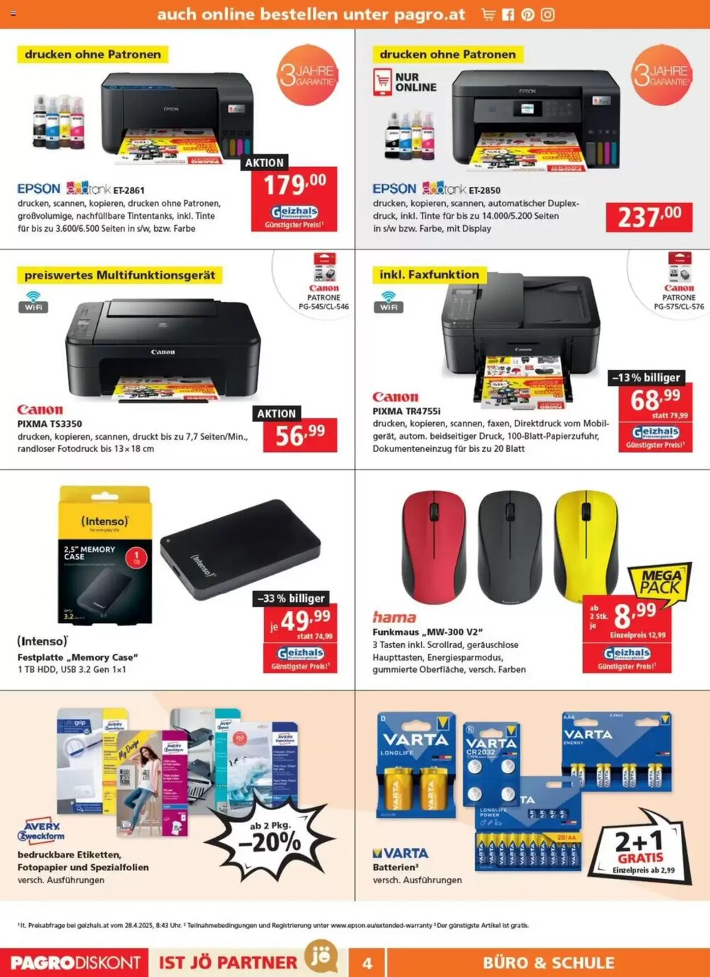 Pagro Diskont Flugblatt (ab 15.05.2025) - Angebote und Prospekt - Seite 4