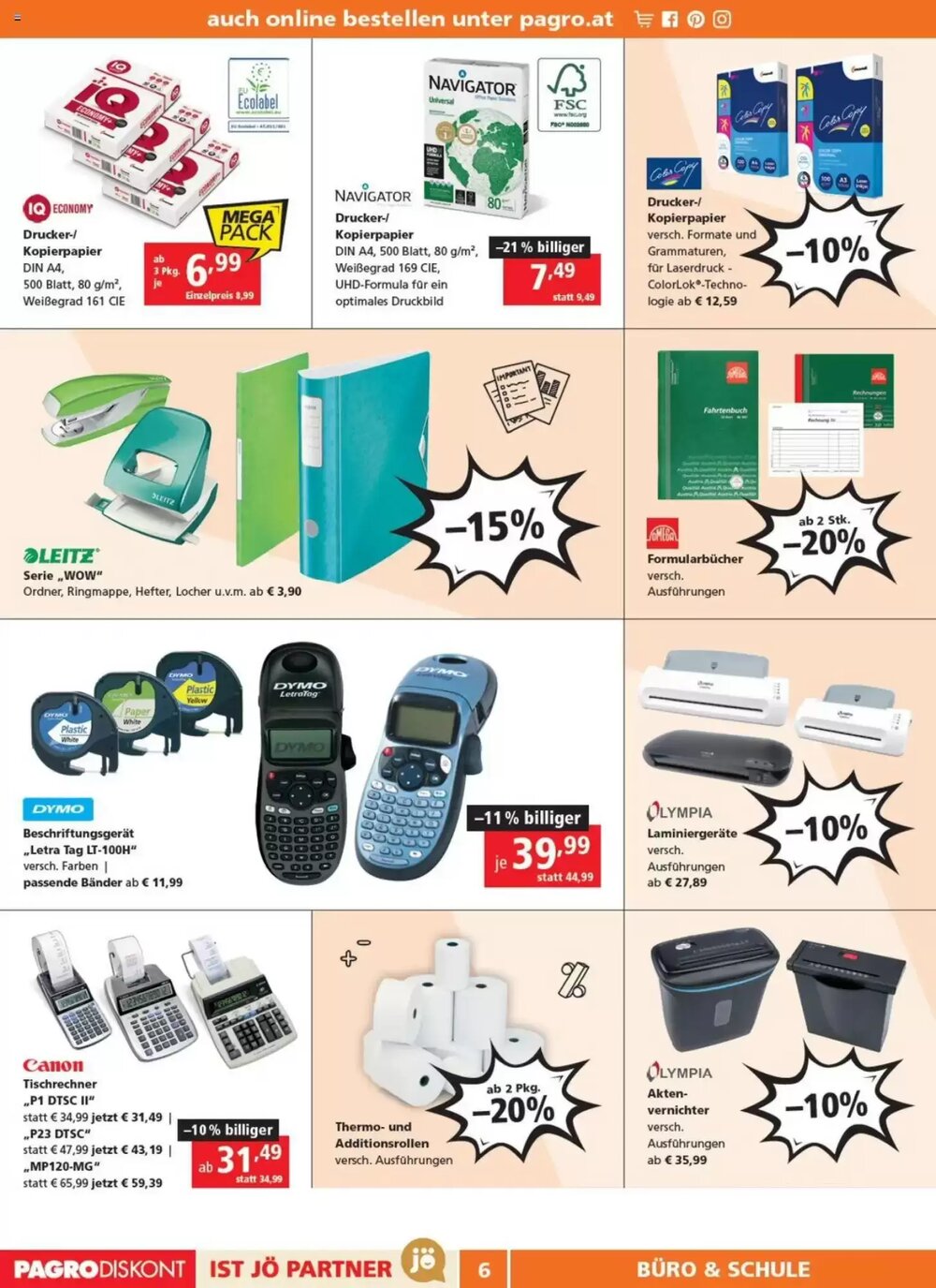 Pagro Diskont Flugblatt (ab 15.05.2025) - Angebote und Prospekt - Seite 6