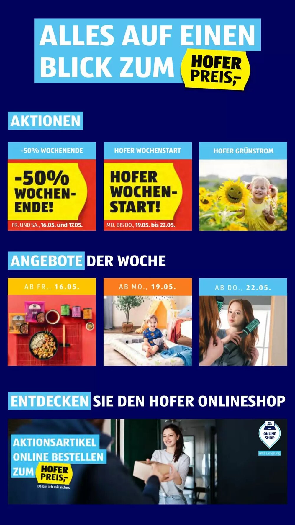 Hofer Flugblatt (ab 16.05.2025) - Angebote und Prospekt - Seite 2