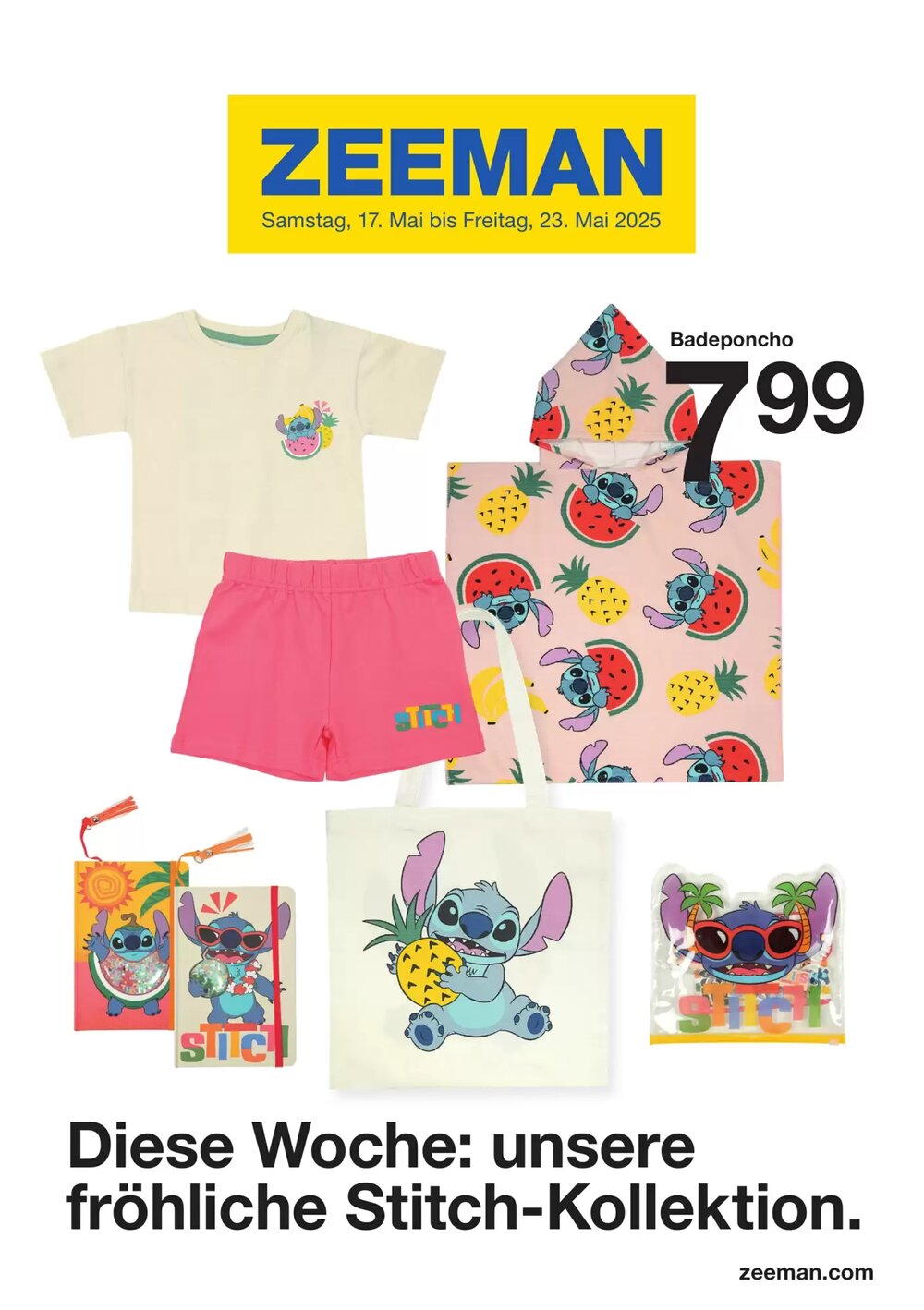Zeeman Flugblatt (ab 17.05.2025) - Angebote und Prospekt - Seite 1