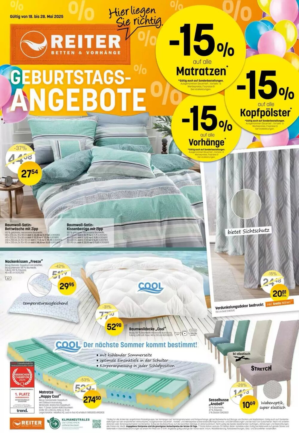 Reiter Flugblatt (ab 18.05.2025) - Angebote und Prospekt - Seite 1