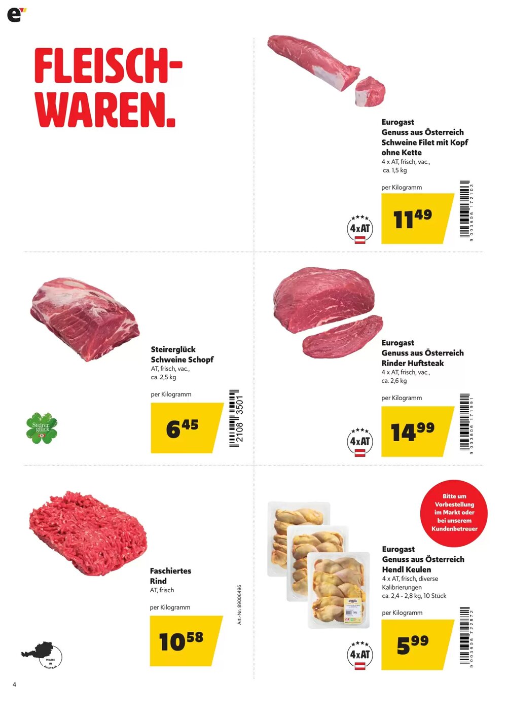 Landmarkt Flugblatt (ab 18.05.2025) - Angebote und Prospekt - Seite 4