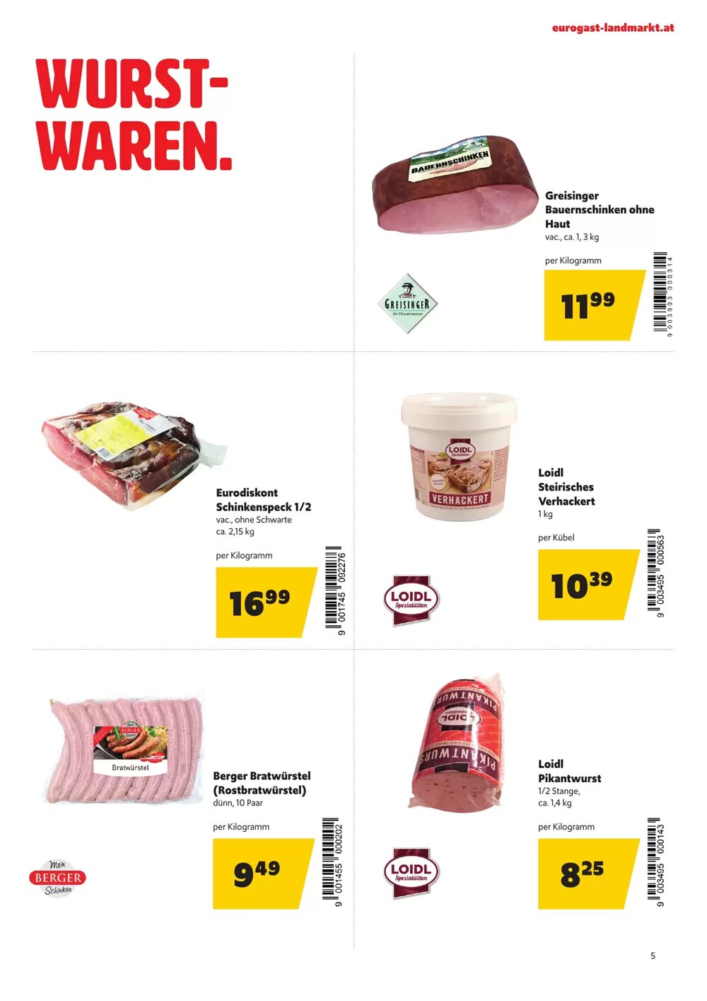 Landmarkt Flugblatt (ab 18.05.2025) - Angebote und Prospekt - Seite 5