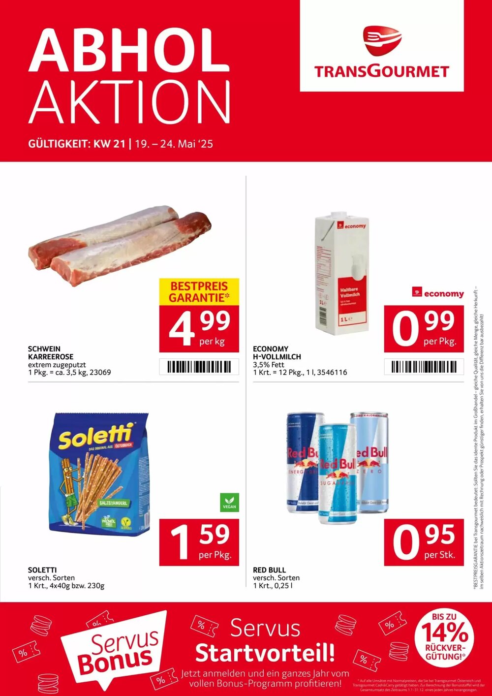 Transgourmet Flugblatt (ab 19.05.2025) - Angebote und Prospekt - Seite 1