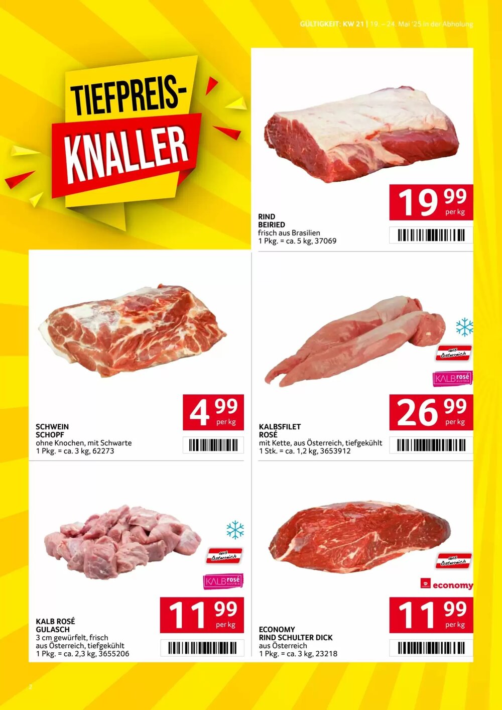 Transgourmet Flugblatt (ab 19.05.2025) - Angebote und Prospekt - Seite 2