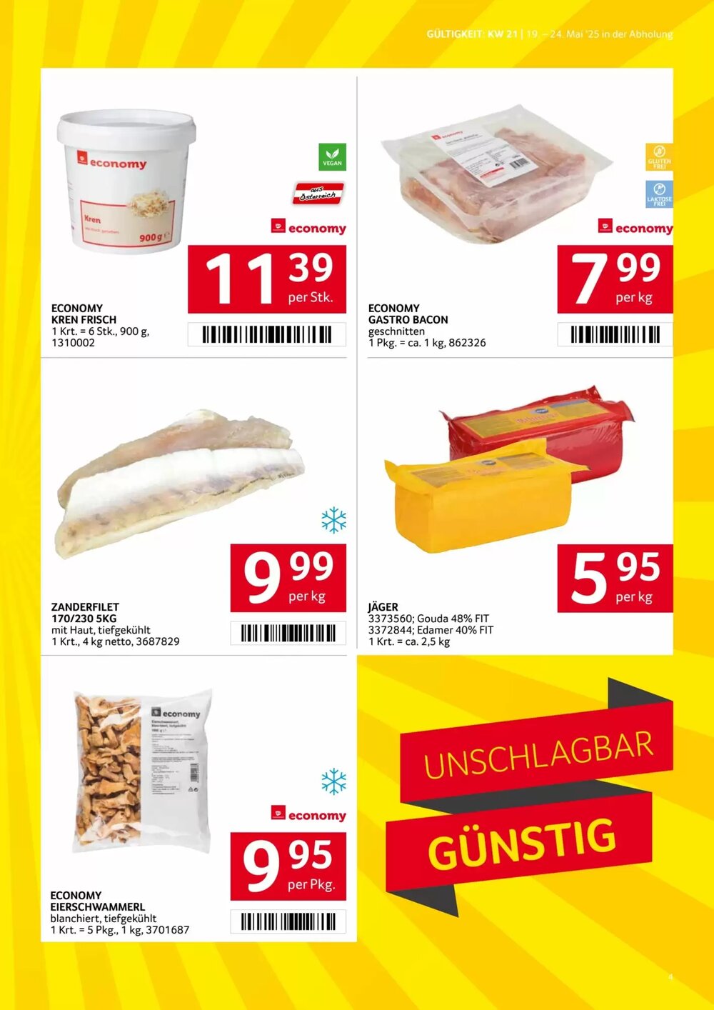 Transgourmet Flugblatt (ab 19.05.2025) - Angebote und Prospekt - Seite 4