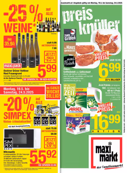 Maximarkt Flugblatt (ab 19.05.2025) - Angebote und Prospekt