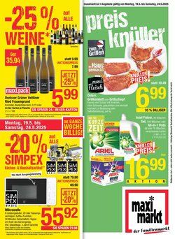 Maximarkt Flugblatt (ab 19.05.2025) - Angebote und Prospekt