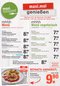 Maximarkt Flugblatt (ab 19.05.2025) - Angebote und Prospekt