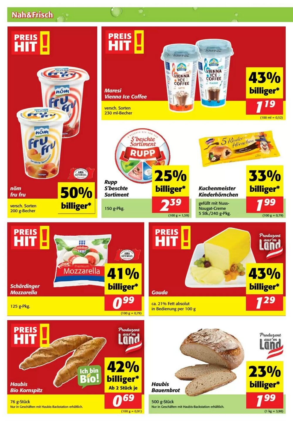 Nah&Frisch Flugblatt (ab 21.05.2025) - Angebote und Prospekt - Seite 2