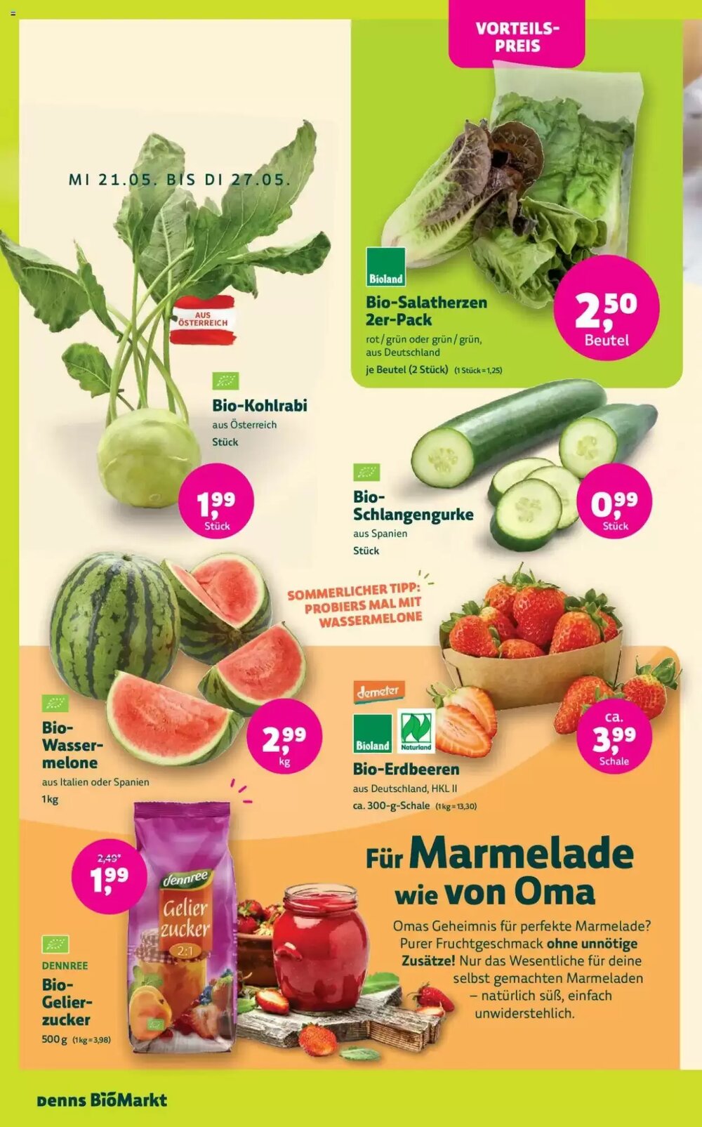 Denn's Biomarkt Flugblatt (ab 21.05.2025) - Angebote und Prospekt - Seite 2