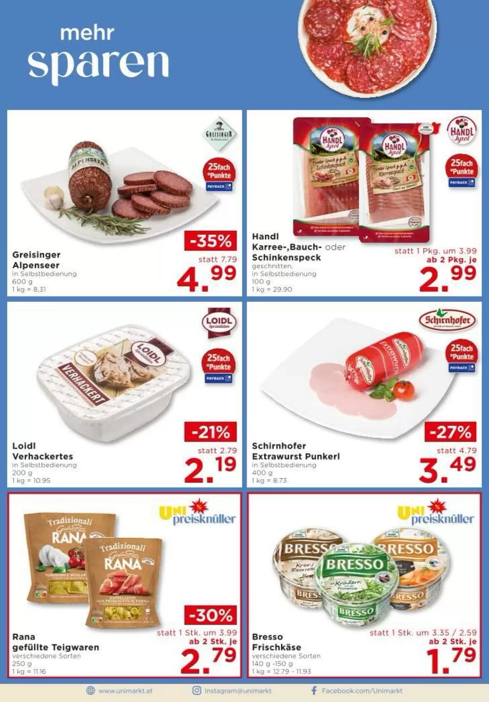 Unimarkt Flugblatt (ab 21.05.2025) - Angebote und Prospekt - Seite 4
