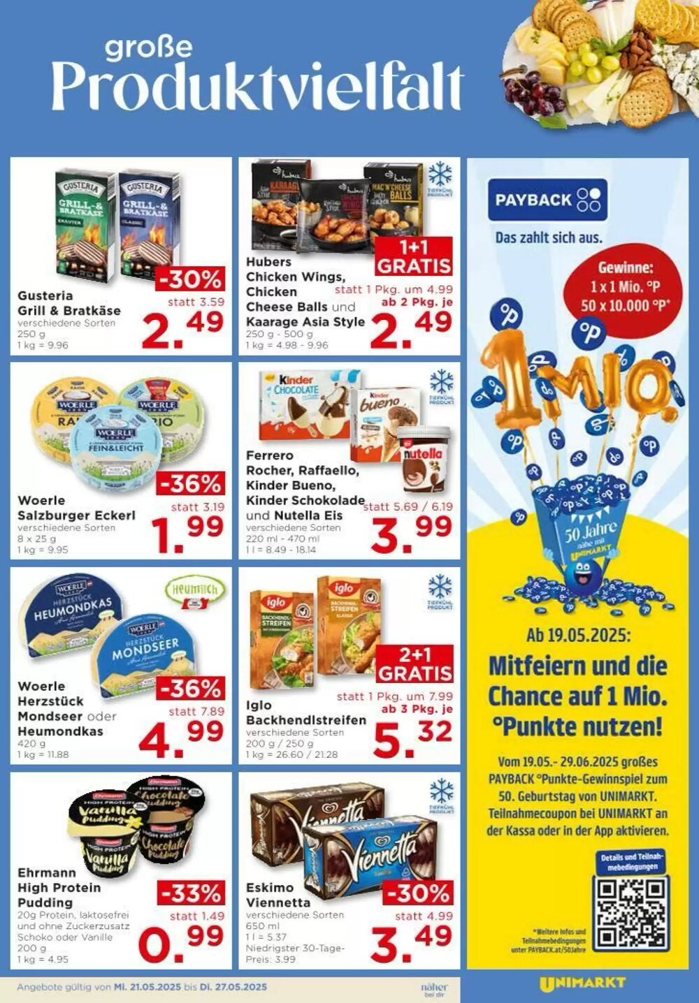 Unimarkt Flugblatt (ab 21.05.2025) - Angebote und Prospekt - Seite 9