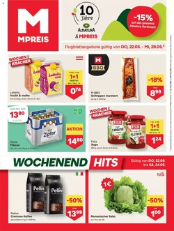 MPreis Flugblatt (ab 22.05.2025) - Angebote und Prospekt
