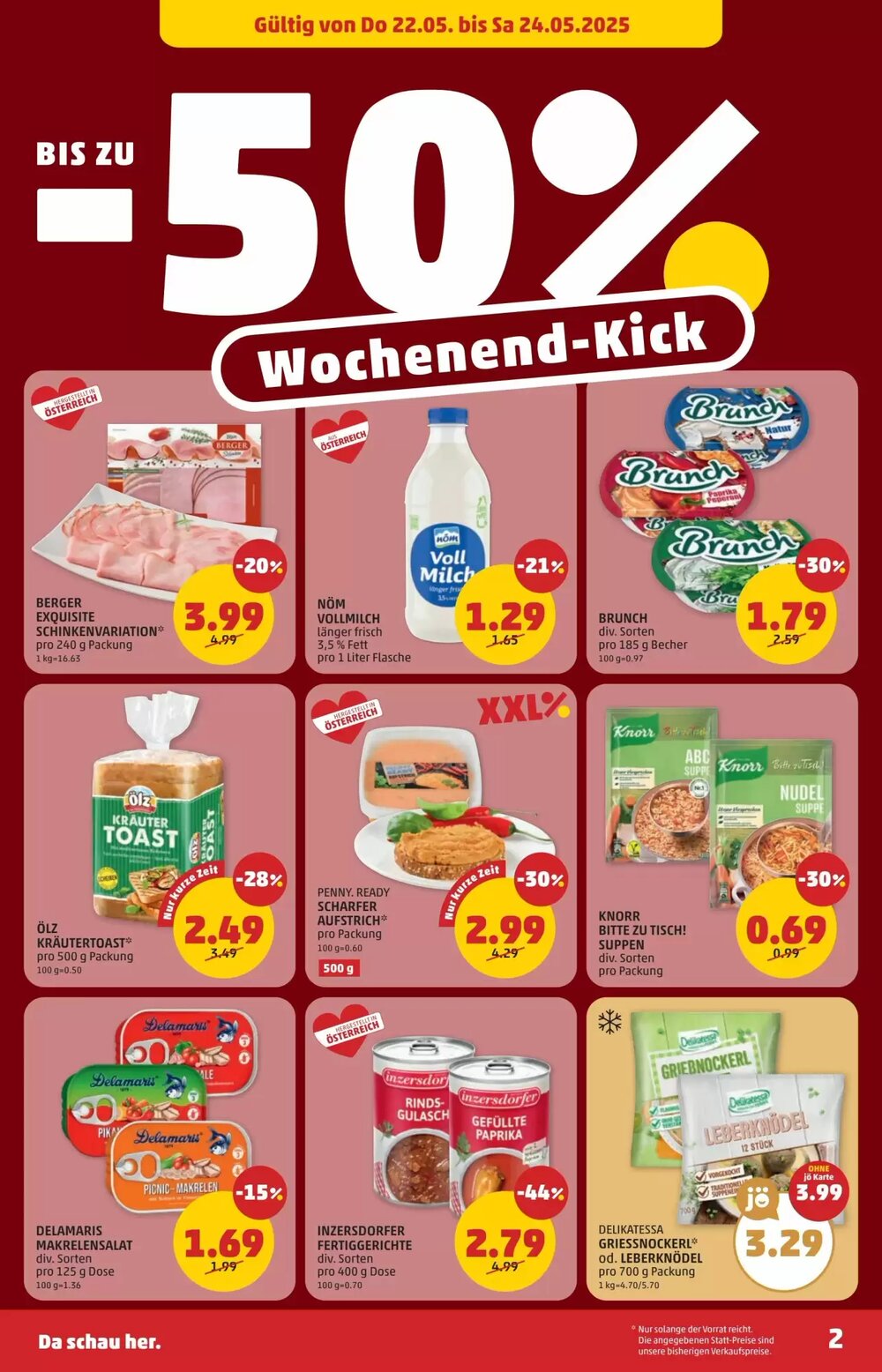 PENNY Flugblatt (ab 22.05.2025) - Angebote und Prospekt - Seite 2