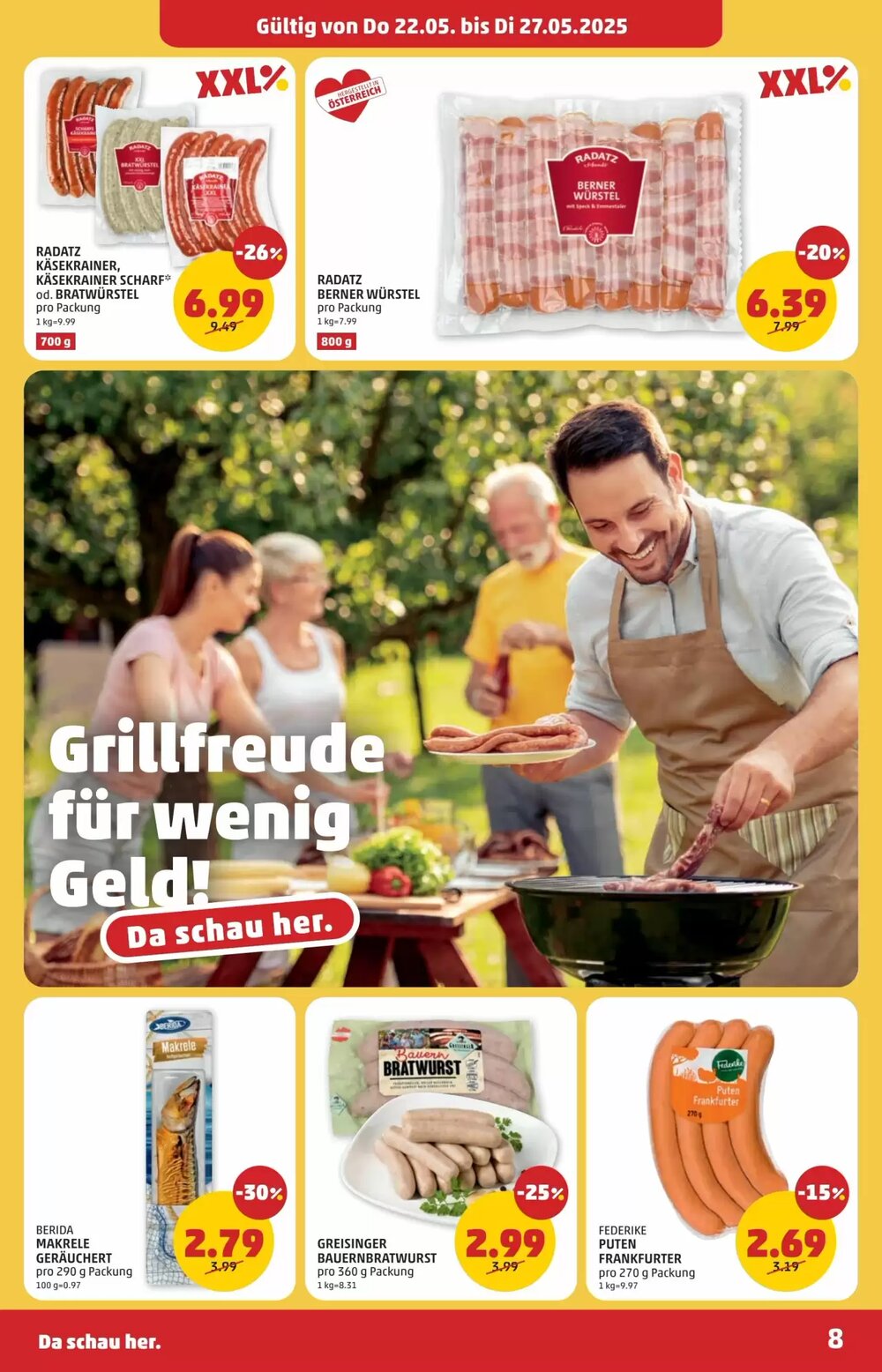 PENNY Flugblatt (ab 22.05.2025) - Angebote und Prospekt - Seite 8