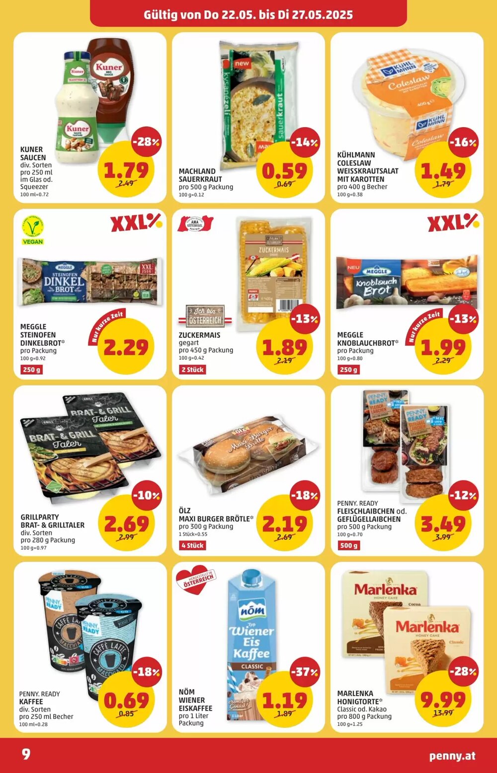 PENNY Flugblatt (ab 22.05.2025) - Angebote und Prospekt - Seite 9