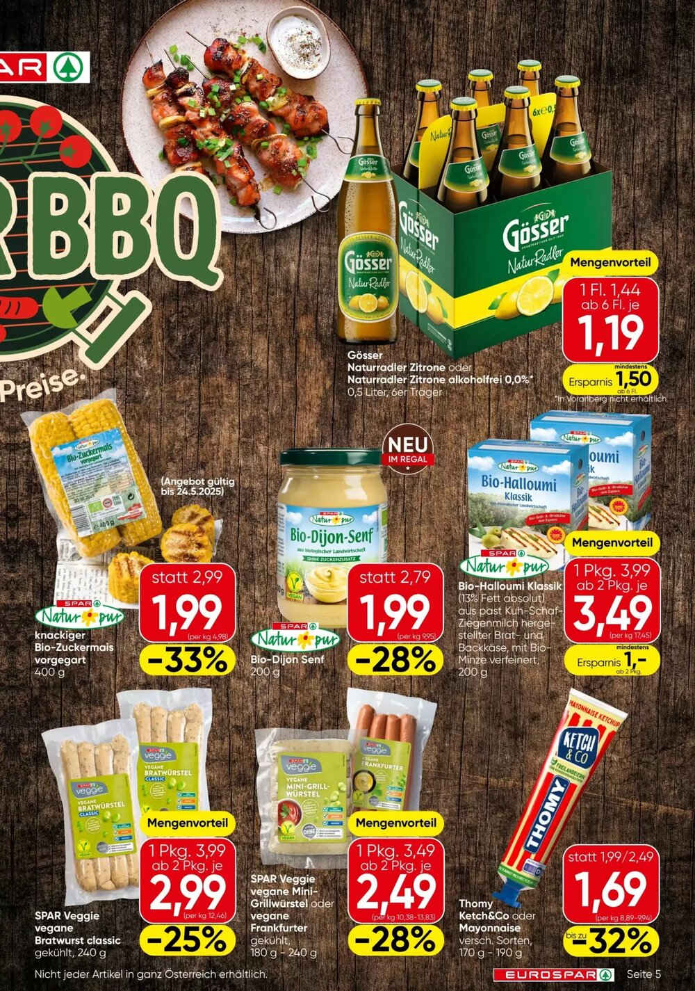 Eurospar Flugblatt (ab 22.05.2025) - Angebote und Prospekt - Seite 5