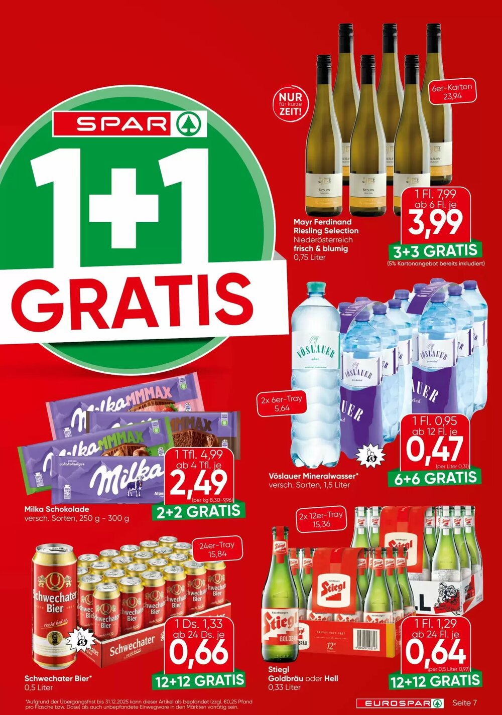 Eurospar Flugblatt (ab 22.05.2025) - Angebote und Prospekt - Seite 7