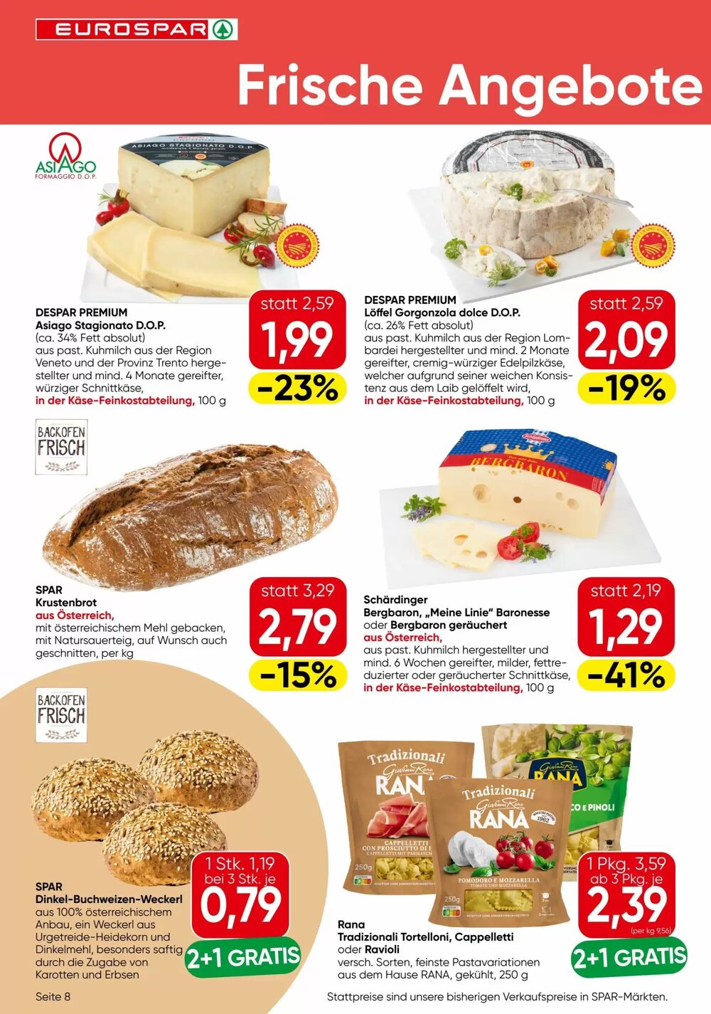 Eurospar Flugblatt (ab 22.05.2025) - Angebote und Prospekt - Seite 8