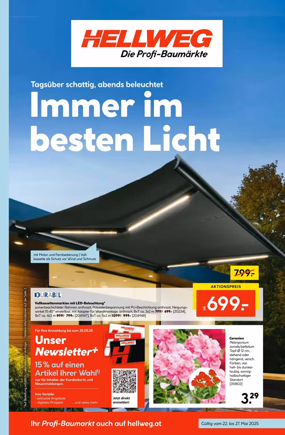 Hellweg Flugblatt (ab 22.05.2025) - Angebote und Prospekt - Seite 1