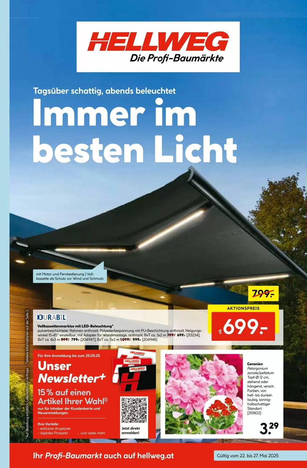 Hellweg Flugblatt (ab 22.05.2025) - Angebote und Prospekt - Seite 1