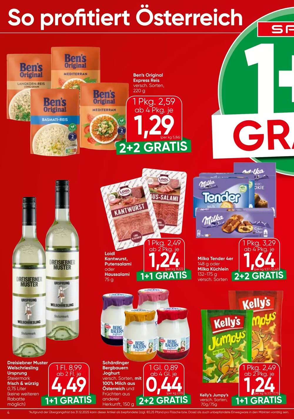 Strasser Markt Flugblatt (ab 22.05.2025) - Angebote und Prospekt - Seite 4