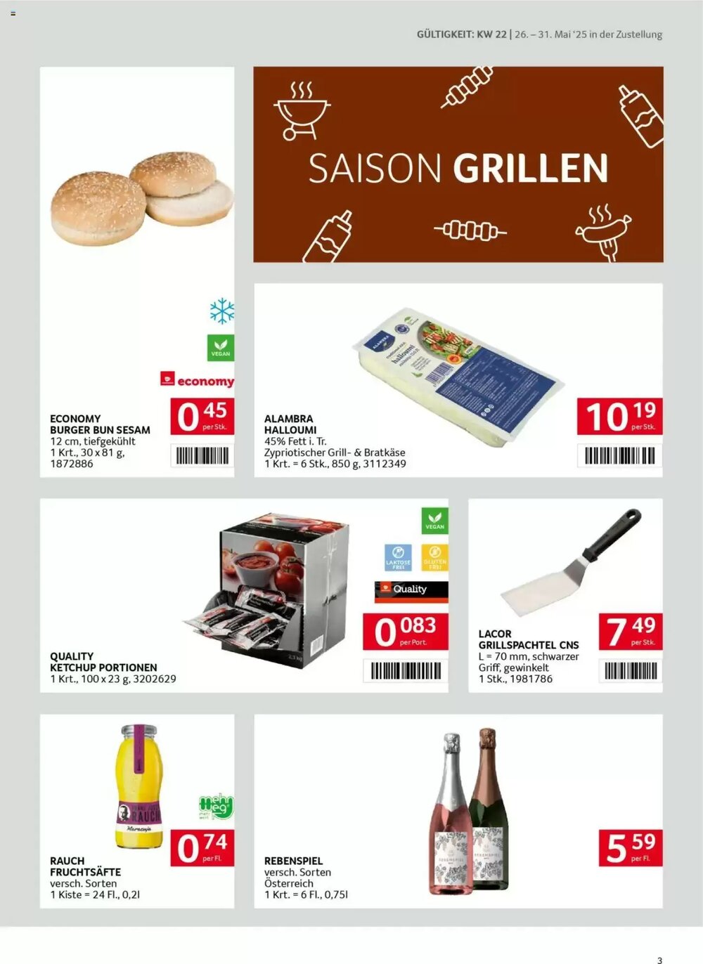 Transgourmet Flugblatt (ab 26.05.2025) - Angebote und Prospekt - Seite 3