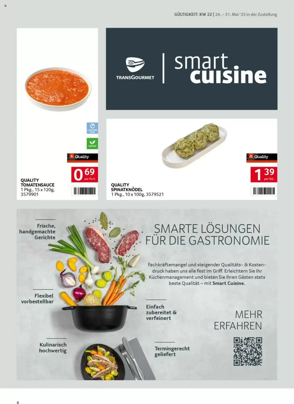 Transgourmet Flugblatt (ab 26.05.2025) - Angebote und Prospekt - Seite 6
