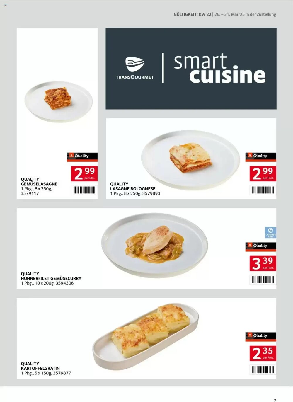 Transgourmet Flugblatt (ab 26.05.2025) - Angebote und Prospekt - Seite 7