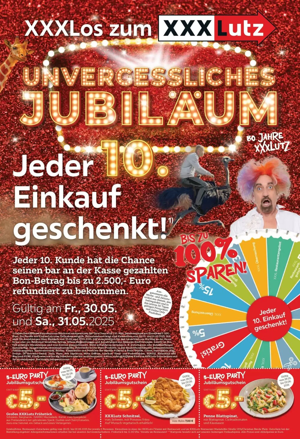XXXLutz Flugblatt (ab 27.05.2025) - Angebote und Prospekt - Seite 1