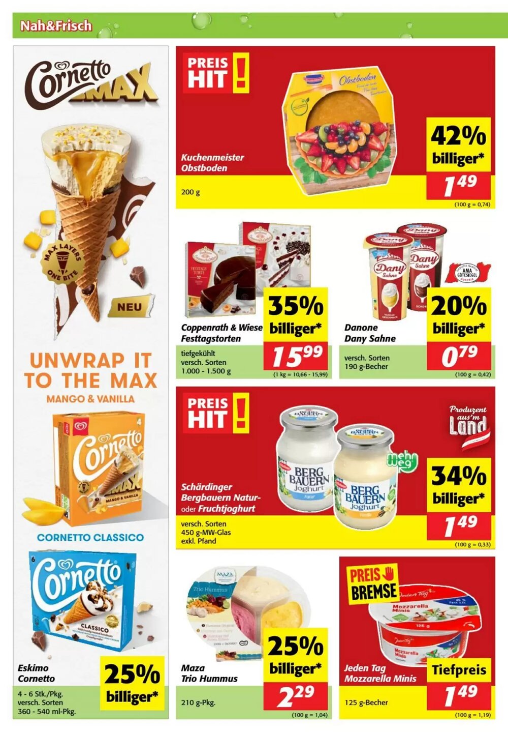 Nah&Frisch Flugblatt (ab 28.05.2025) - Angebote und Prospekt - Seite 2
