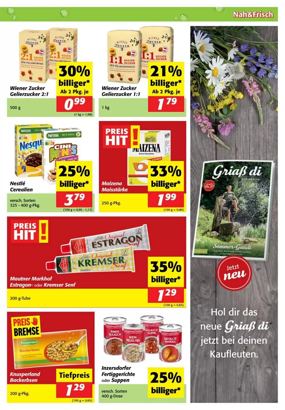 Nah&Frisch Flugblatt (ab 28.05.2025) - Angebote und Prospekt - Seite 5