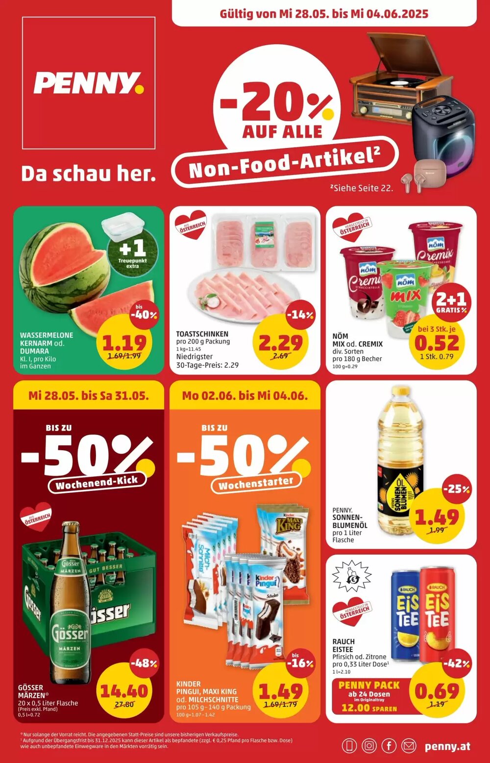 PENNY Flugblatt (ab 28.05.2025) - Angebote und Prospekt - Seite 1