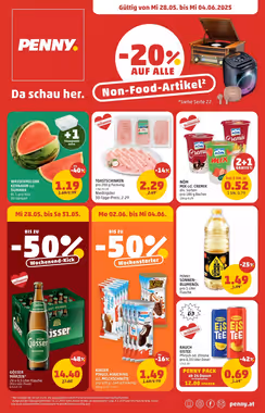 PENNY Flugblatt (ab 28.05.2025) - Angebote und Prospekt