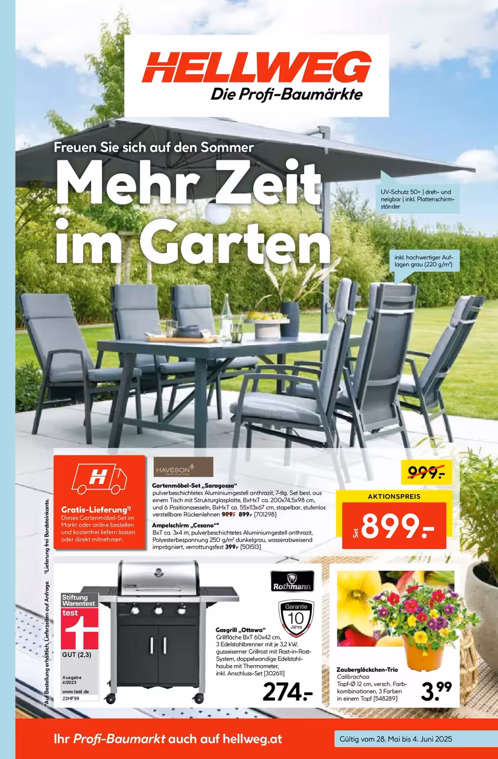 Hellweg Flugblatt (ab 28.05.2025) - Angebote und Prospekt - Seite 1