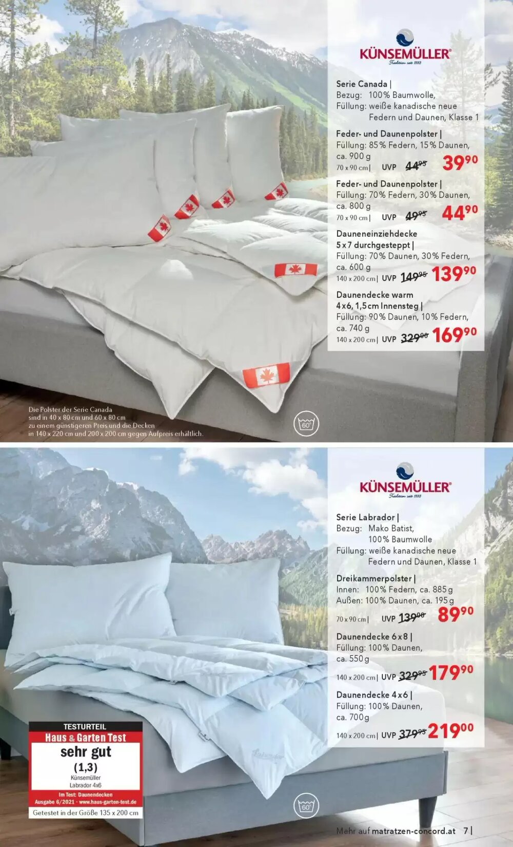 Matratzen Concord Flugblatt (ab 28.05.2025) - Angebote und Prospekt - Seite 7