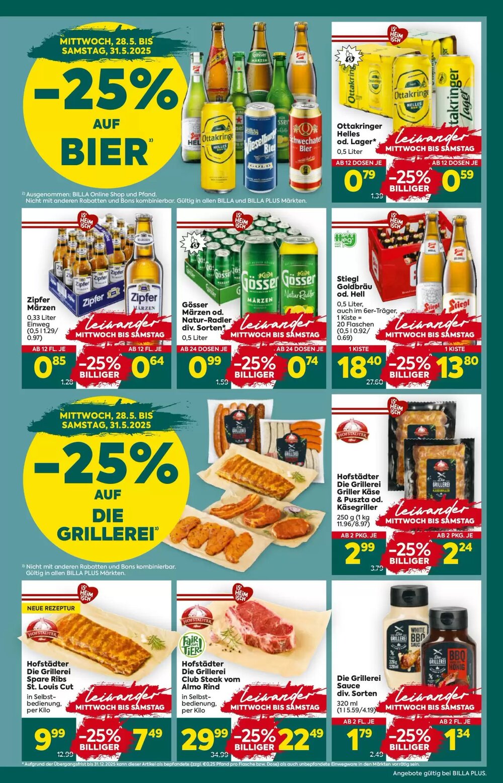 Billa Flugblatt (ab 28.05.2025) - Angebote und Prospekt - Seite 3