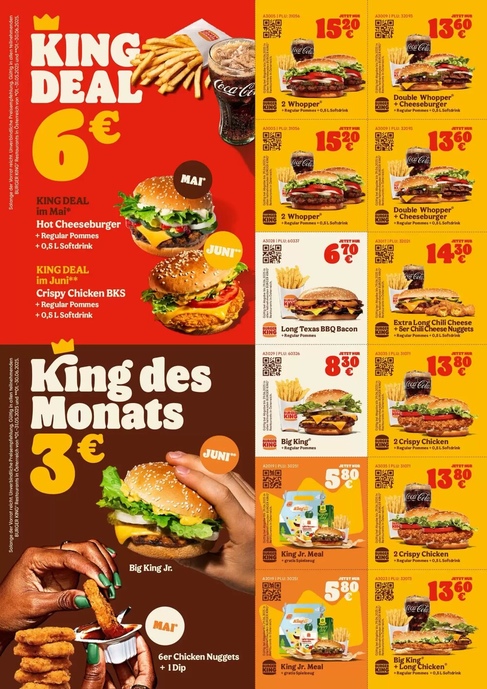 Burger King Flugblatt (ab 28.05.2025) - Angebote und Prospekt - Seite 3
