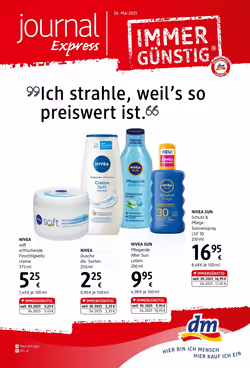 dm Flugblatt (ab 28.05.2025) - Angebote und Prospekt