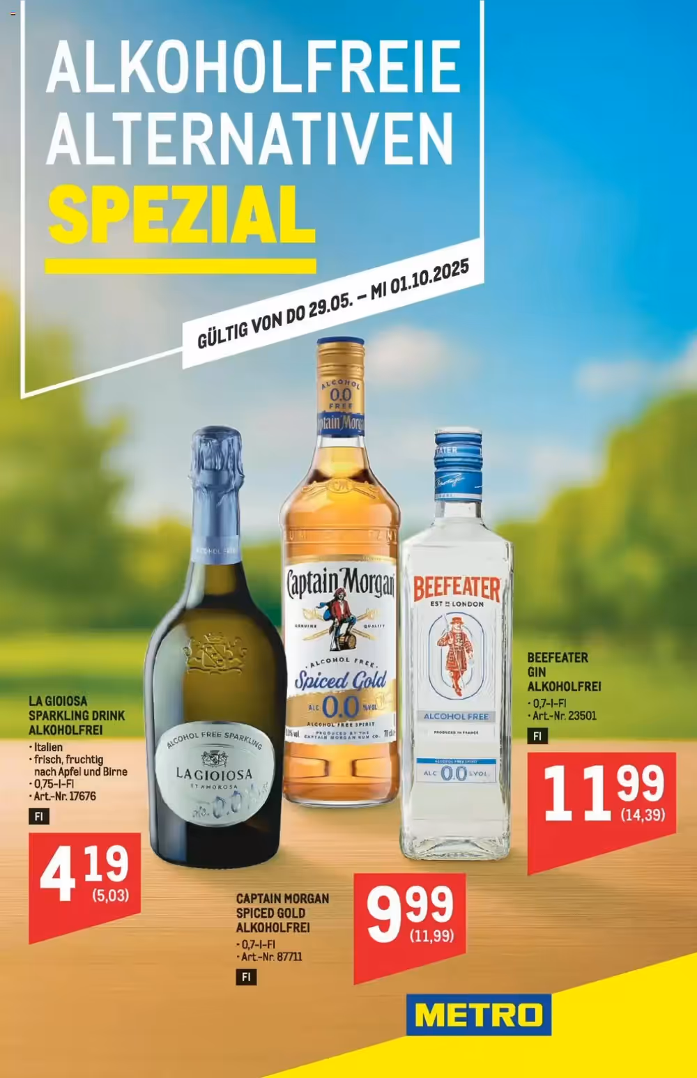 Metro Flugblatt (ab 29.05.2025) - Angebote und Prospekt - Seite 1