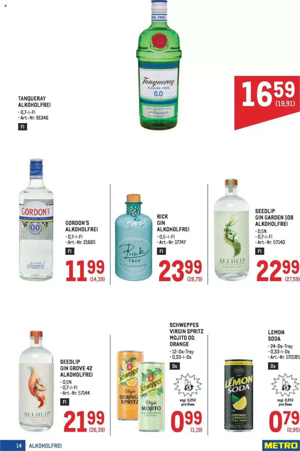 Metro Flugblatt (ab 29.05.2025) - Angebote und Prospekt - Seite 14