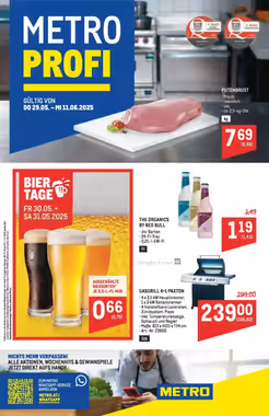 Metro Flugblatt (ab 29.05.2025) - Angebote und Prospekt