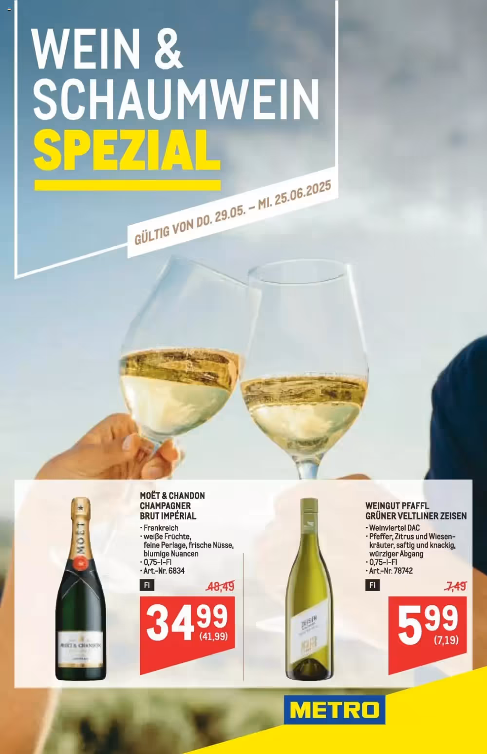 Metro Flugblatt (ab 29.05.2025) - Angebote und Prospekt - Seite 1