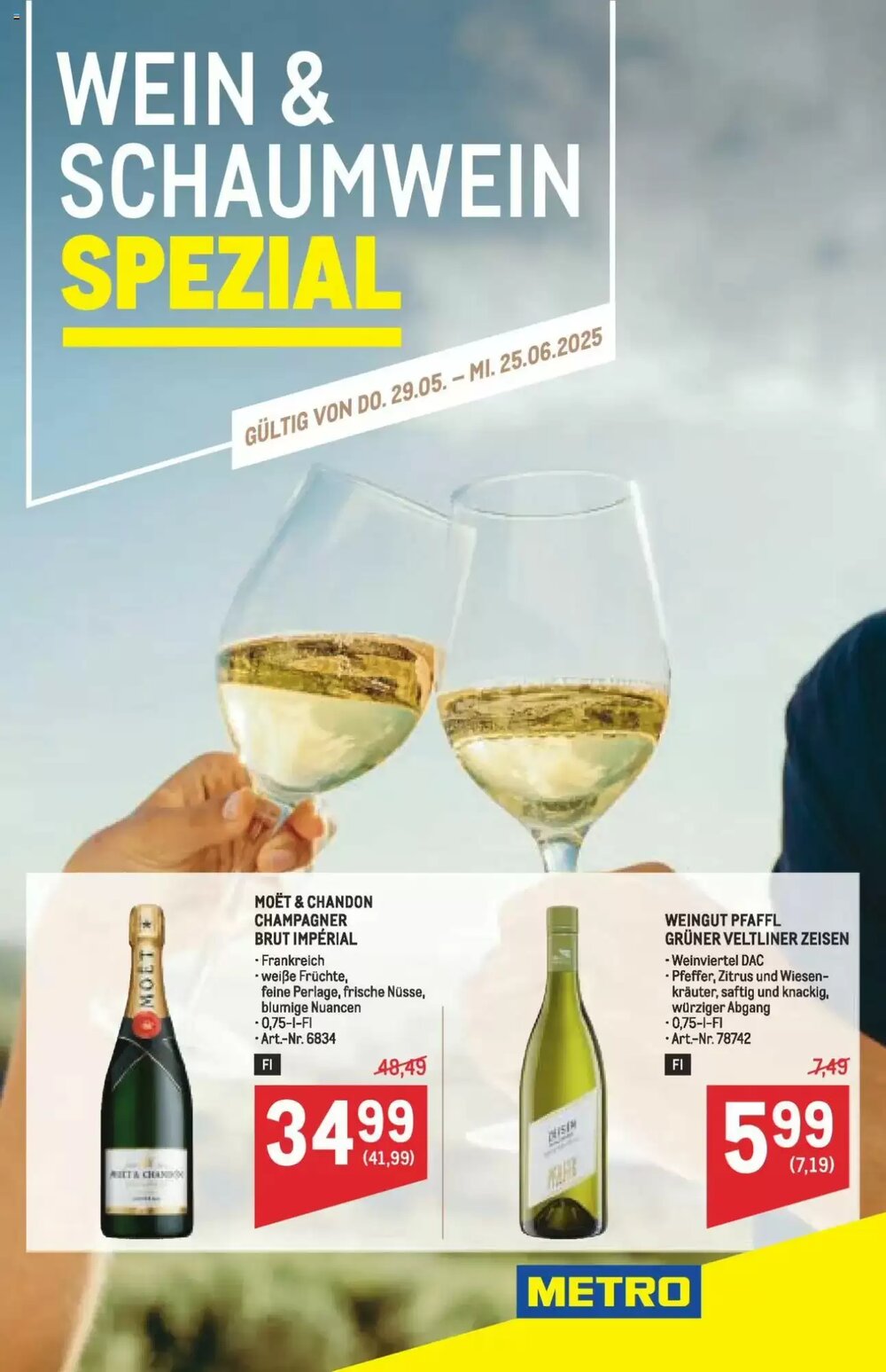 Metro Flugblatt (ab 29.05.2025) - Angebote und Prospekt - Seite 1