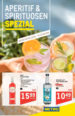 Metro Flugblatt (ab 29.05.2025) - Angebote und Prospekt
