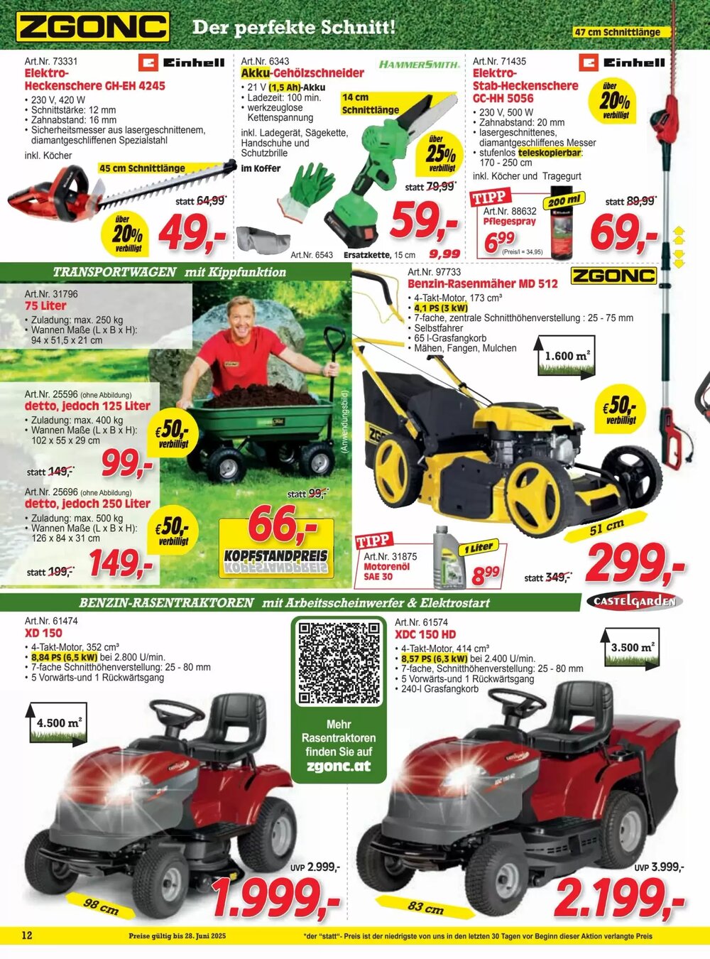 Zgonc Flugblatt (ab 01.06.2025) - Angebote und Prospekt - Seite 12